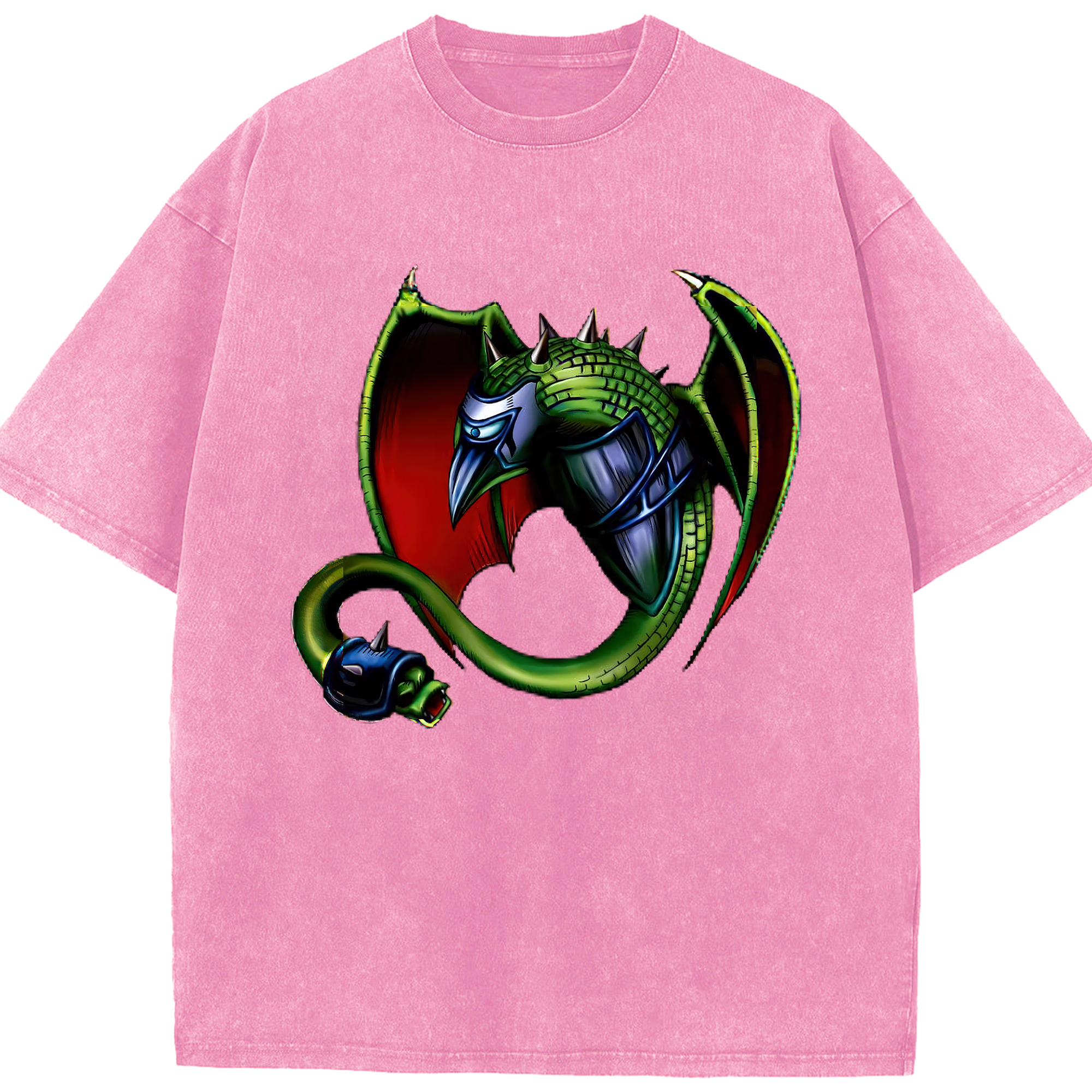 （画像用） 遊☆戯☆王 Yu-Gi-Oh! 綿100% ヴィンテージ風 半袖Tシャツ（フロントプリント）